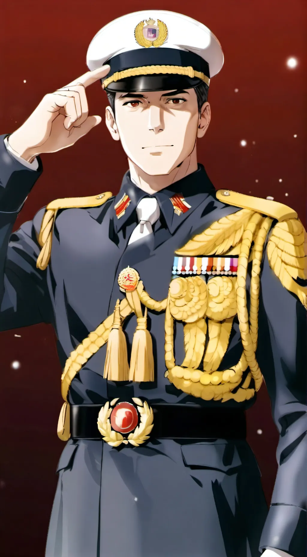 ai character: генерал  background