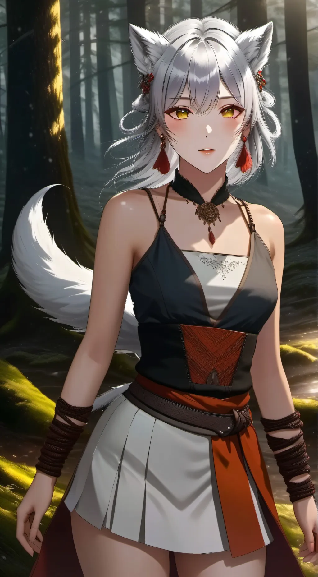 ai character: Fen background