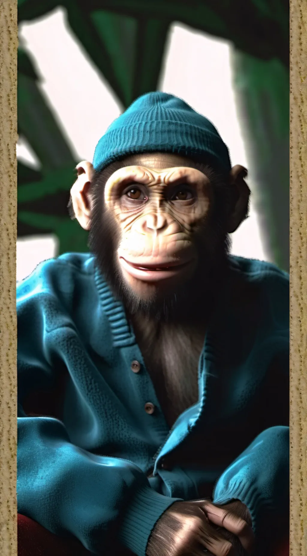 ai character: monkeys world!! background