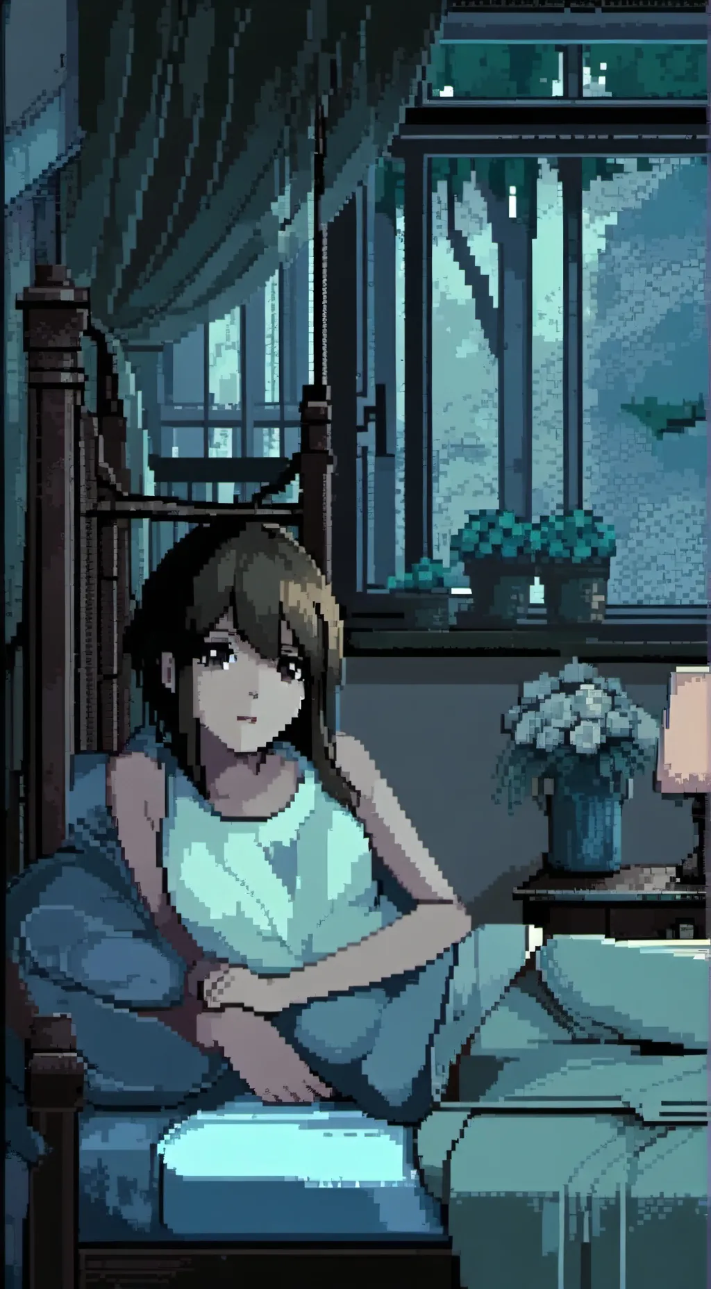 ai character: emily background