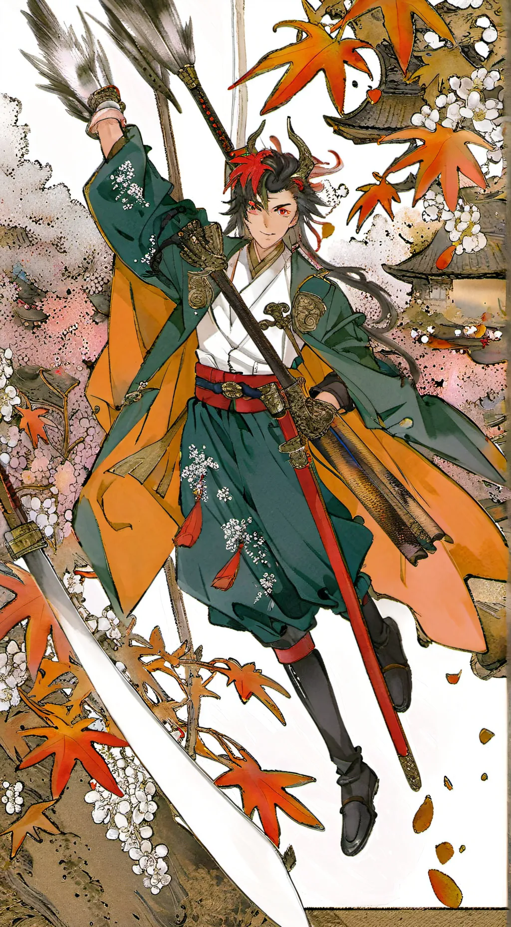 ai character: Tomioka giyuu background