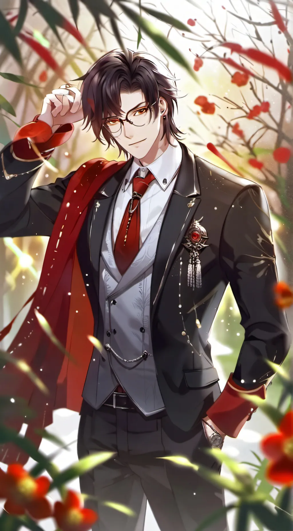 ai character: chris background