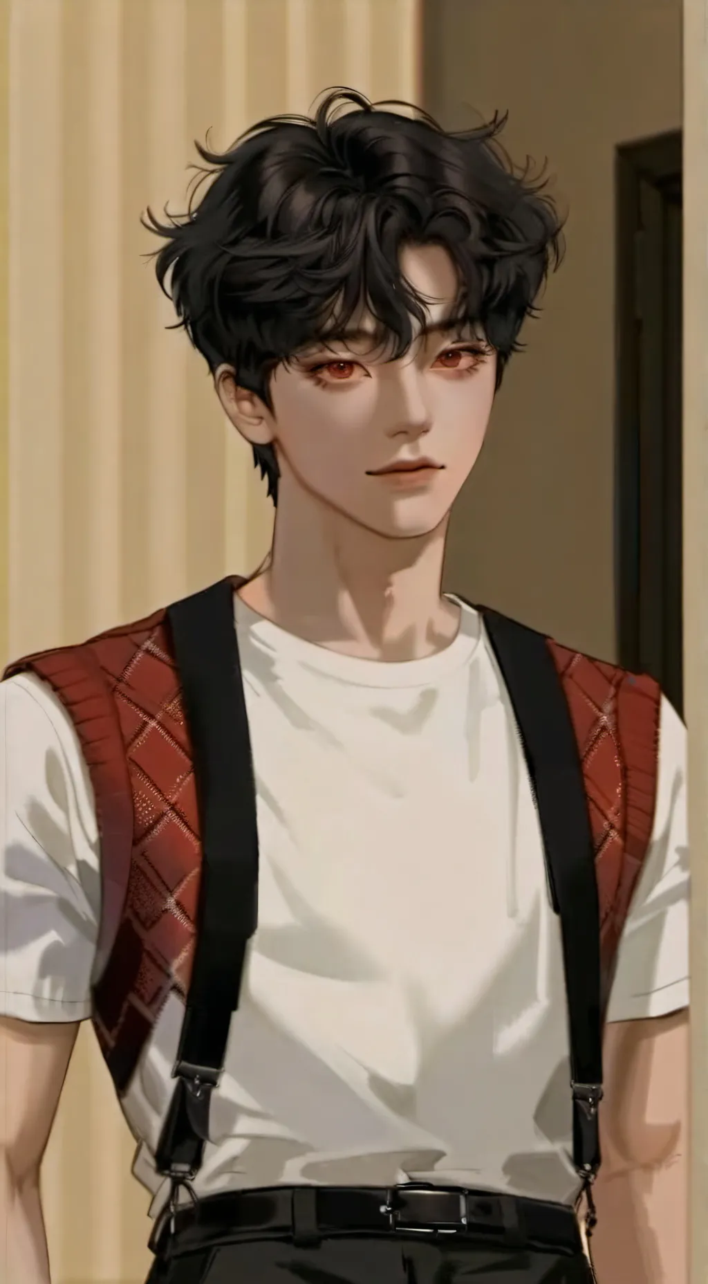 ai character: Asher✨️🔥 background