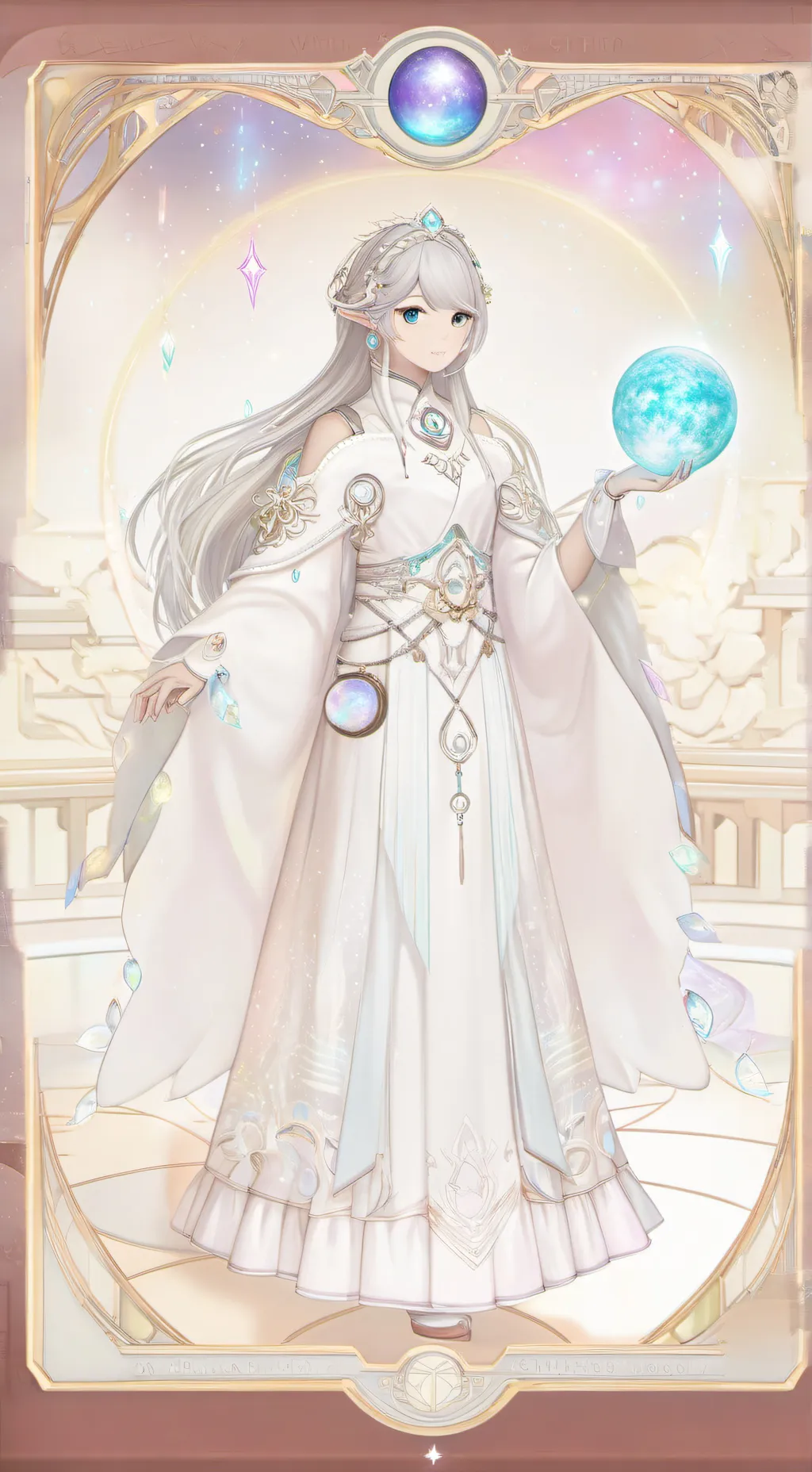 ai character: Luna background