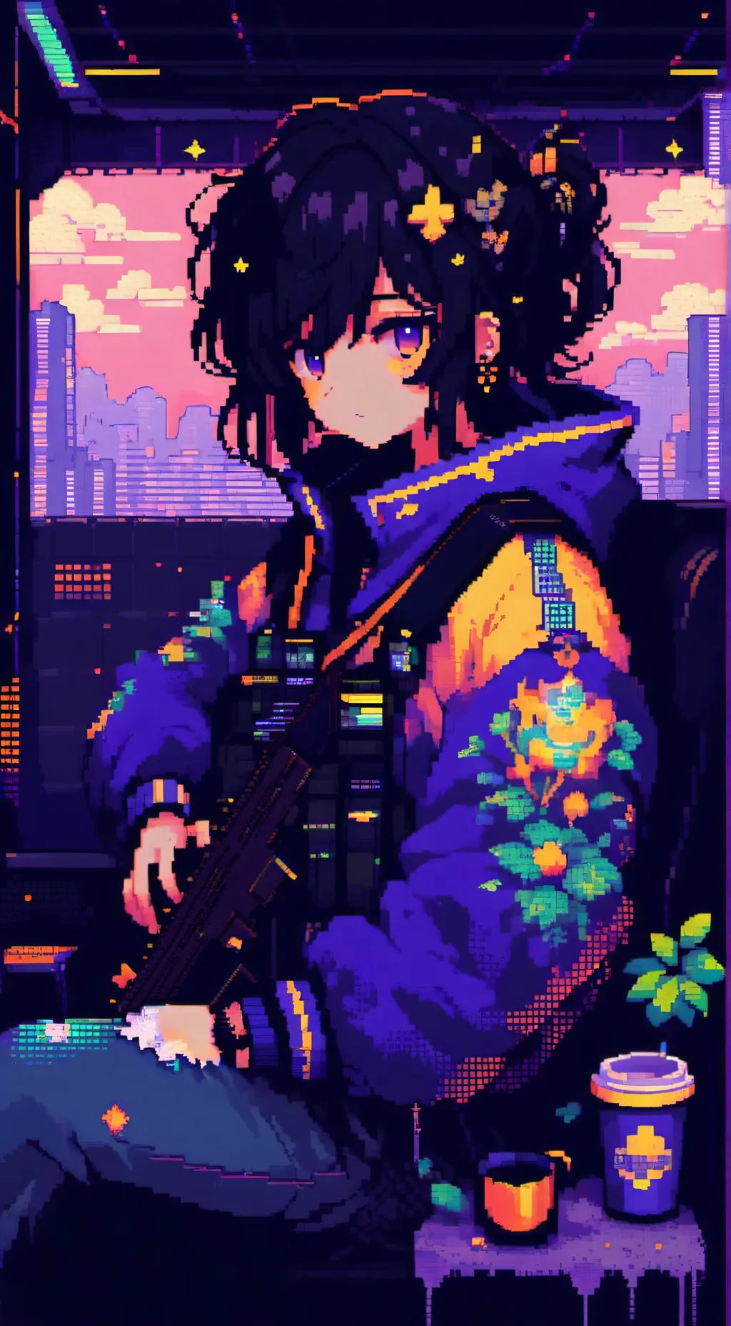 ai character: md sleepover background