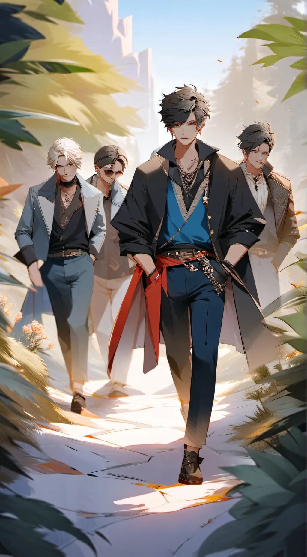 ai character: fruity four (BL) background