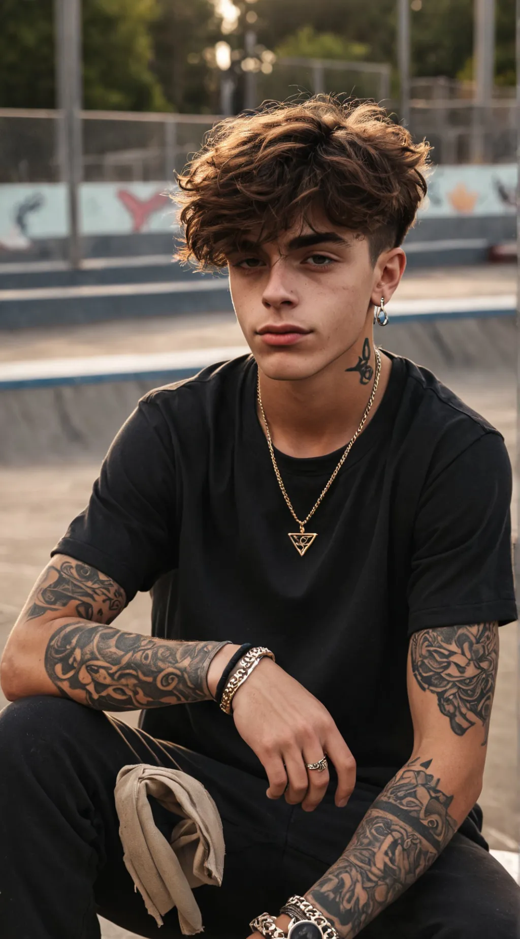 ai character: Blaze  background