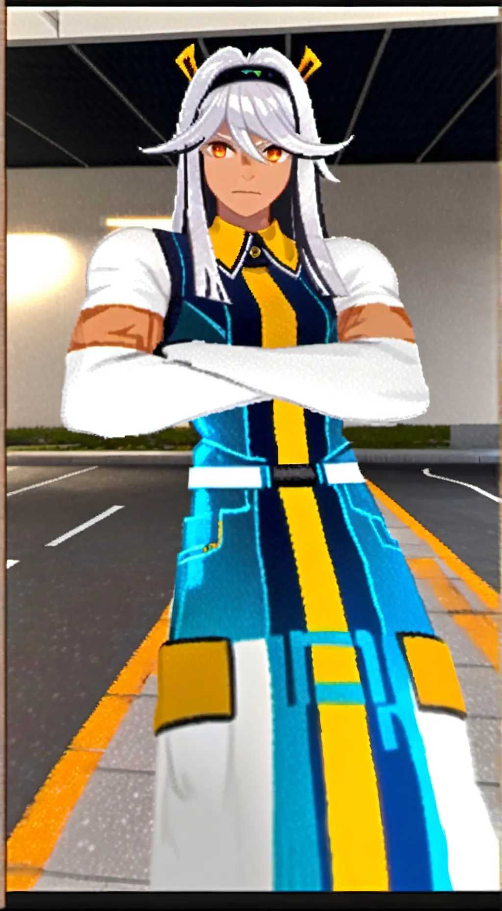 ai character: cyno background