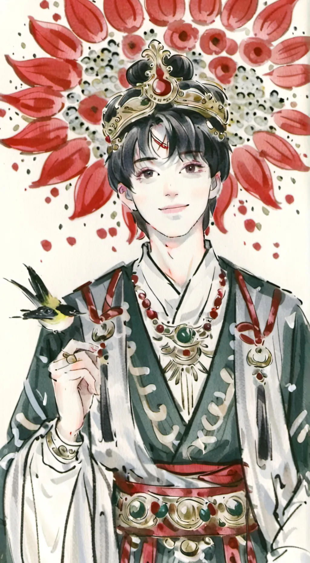 ai character: Rabin  background