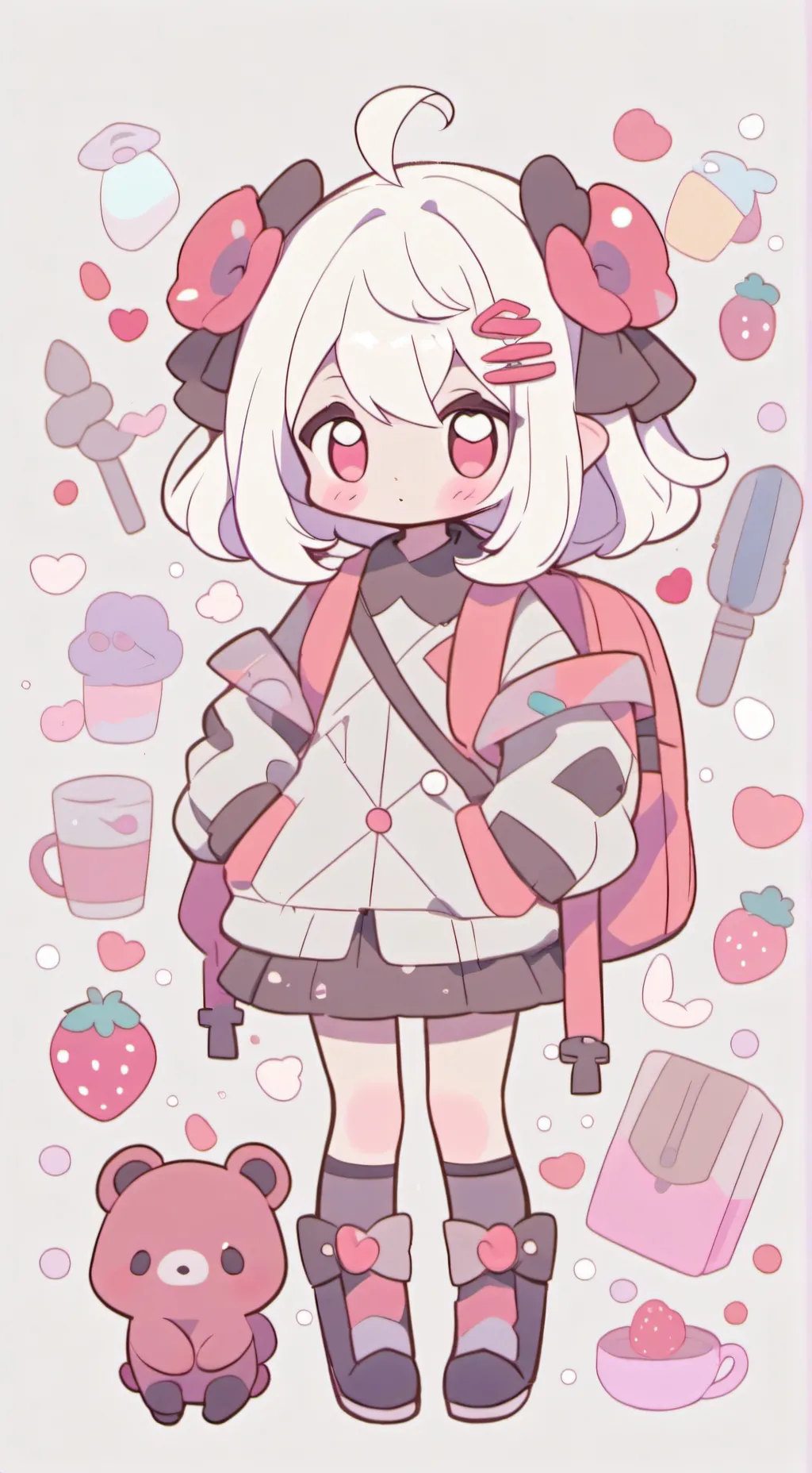 ai character: кеня background