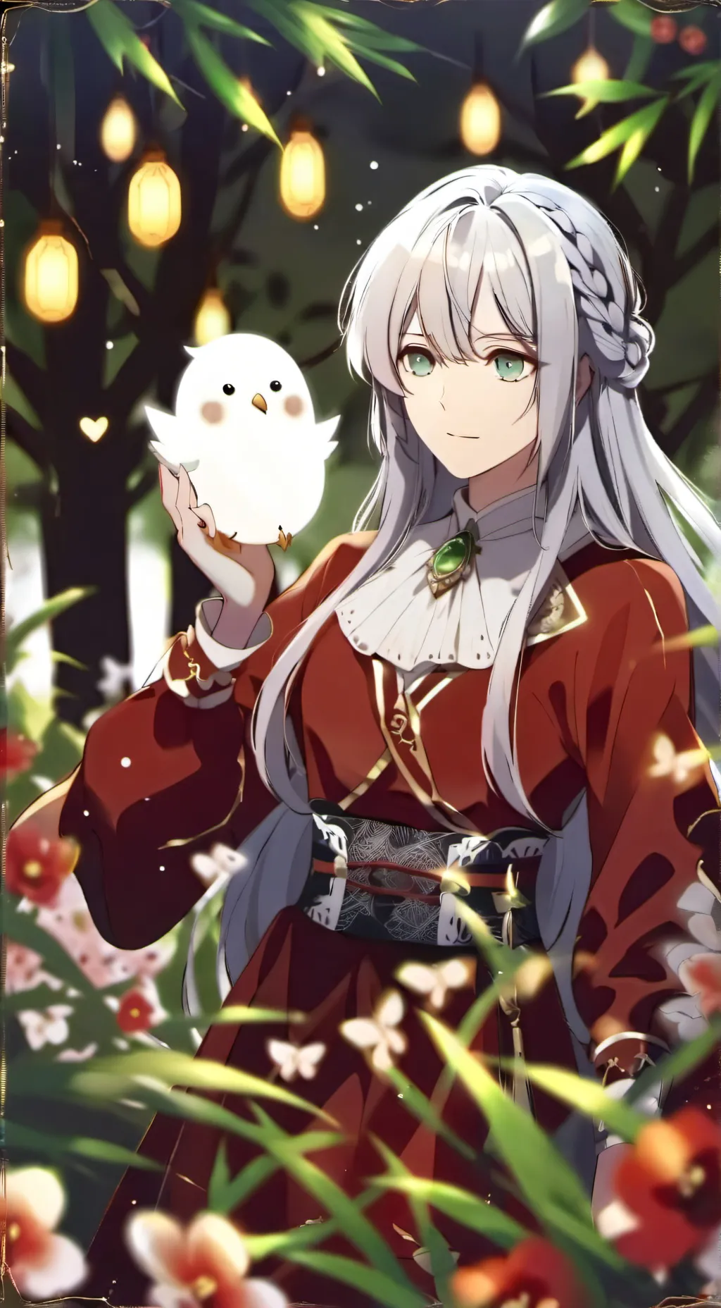 ai character: Nick/sua mae  background