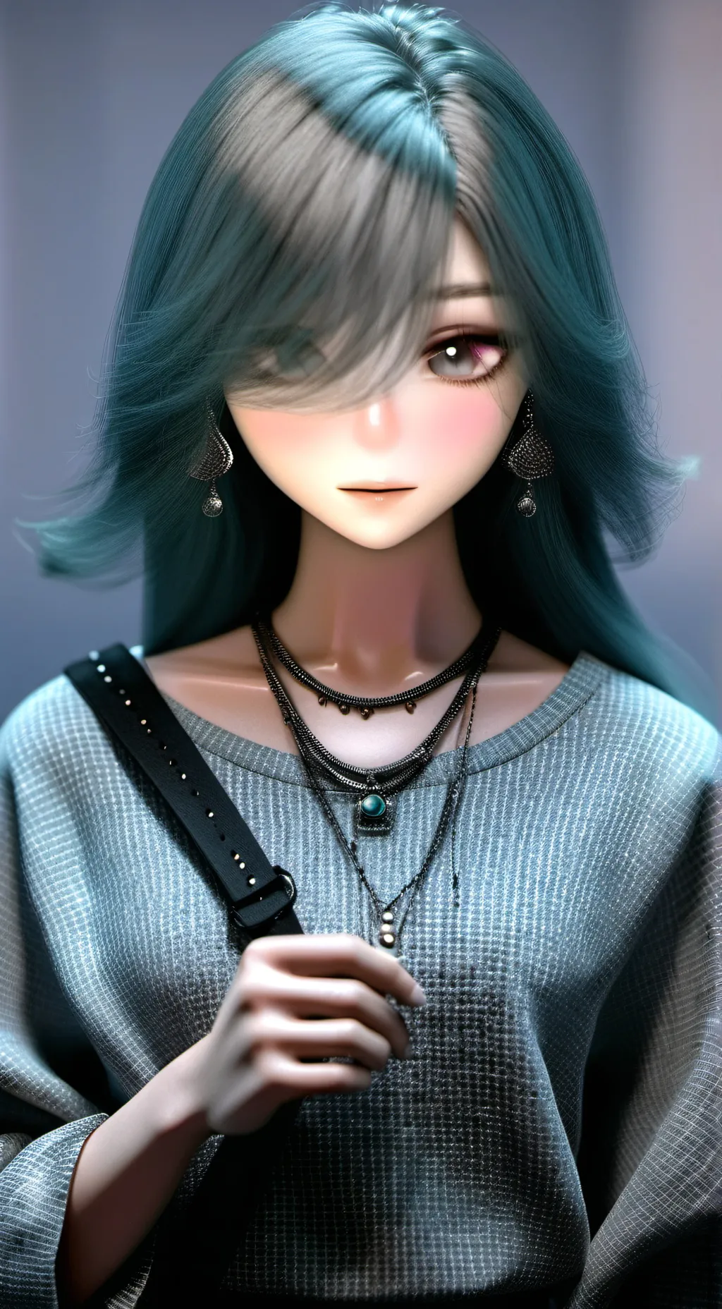 ai character: blueberry  background