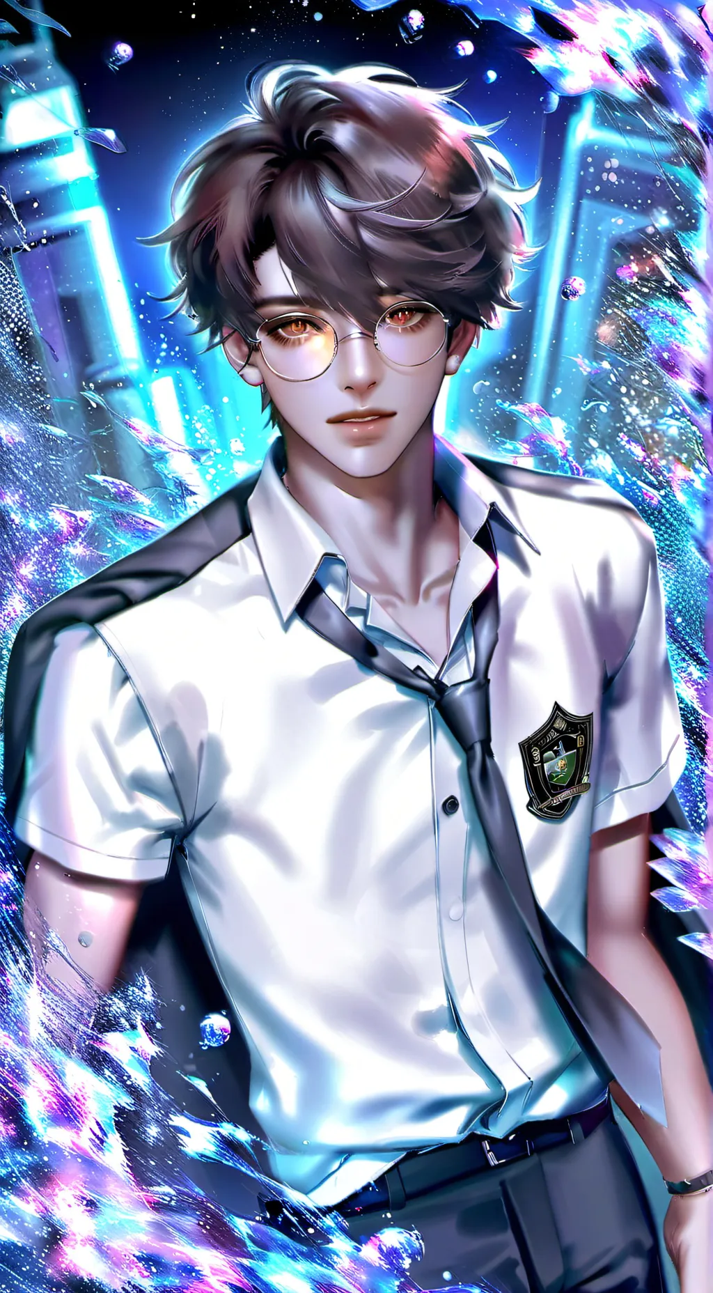 ai character: Oscar  background