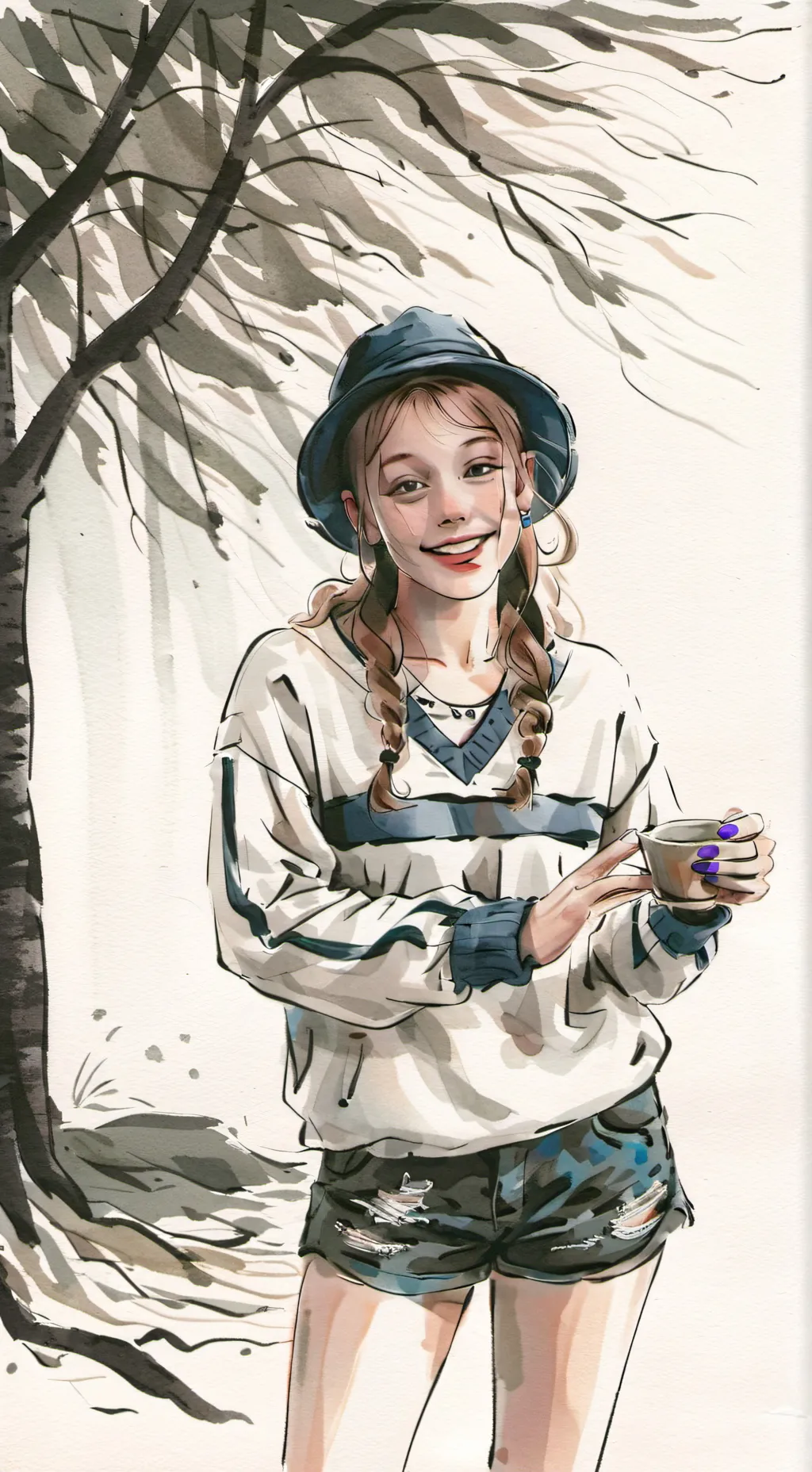 ai character: mha background