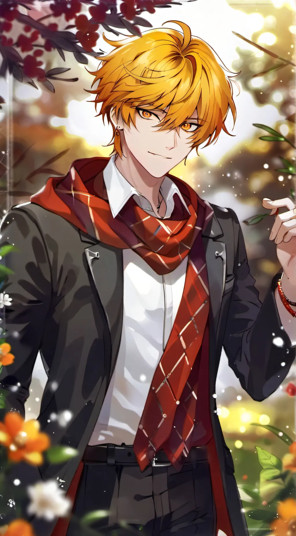 ai character: shrimpo background