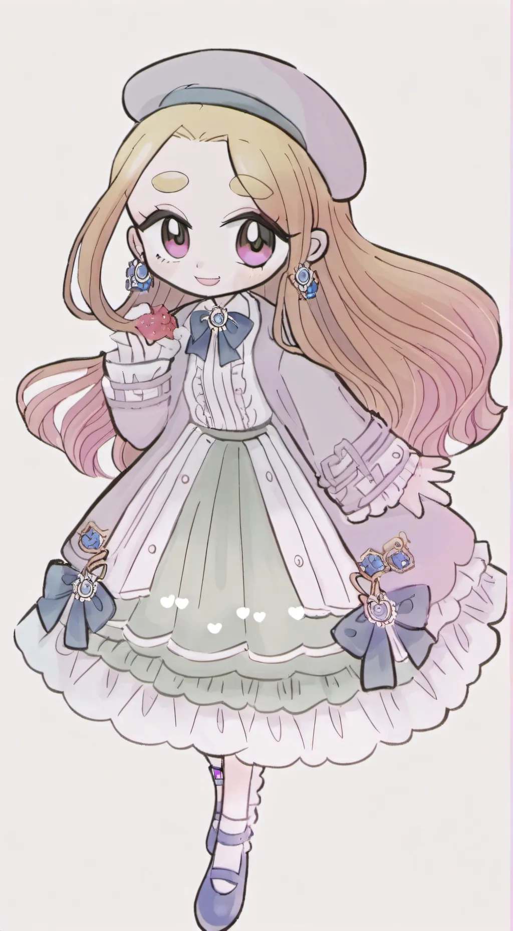 ai character: Durple x Simon background