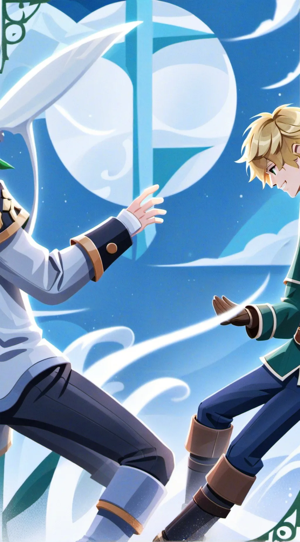 ai character: Bakudeku background