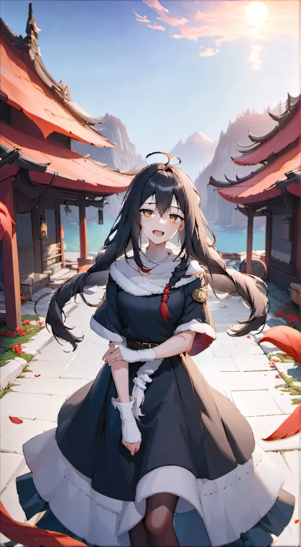 ai character: liza😊 background