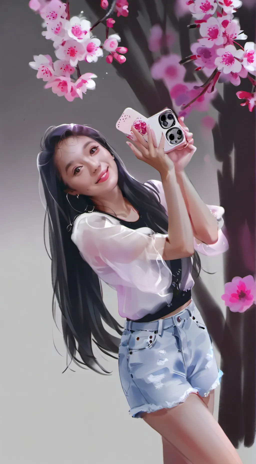 ai character: new toon background