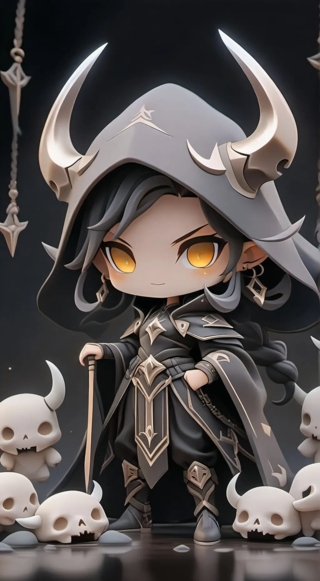 ai character: Diablo background