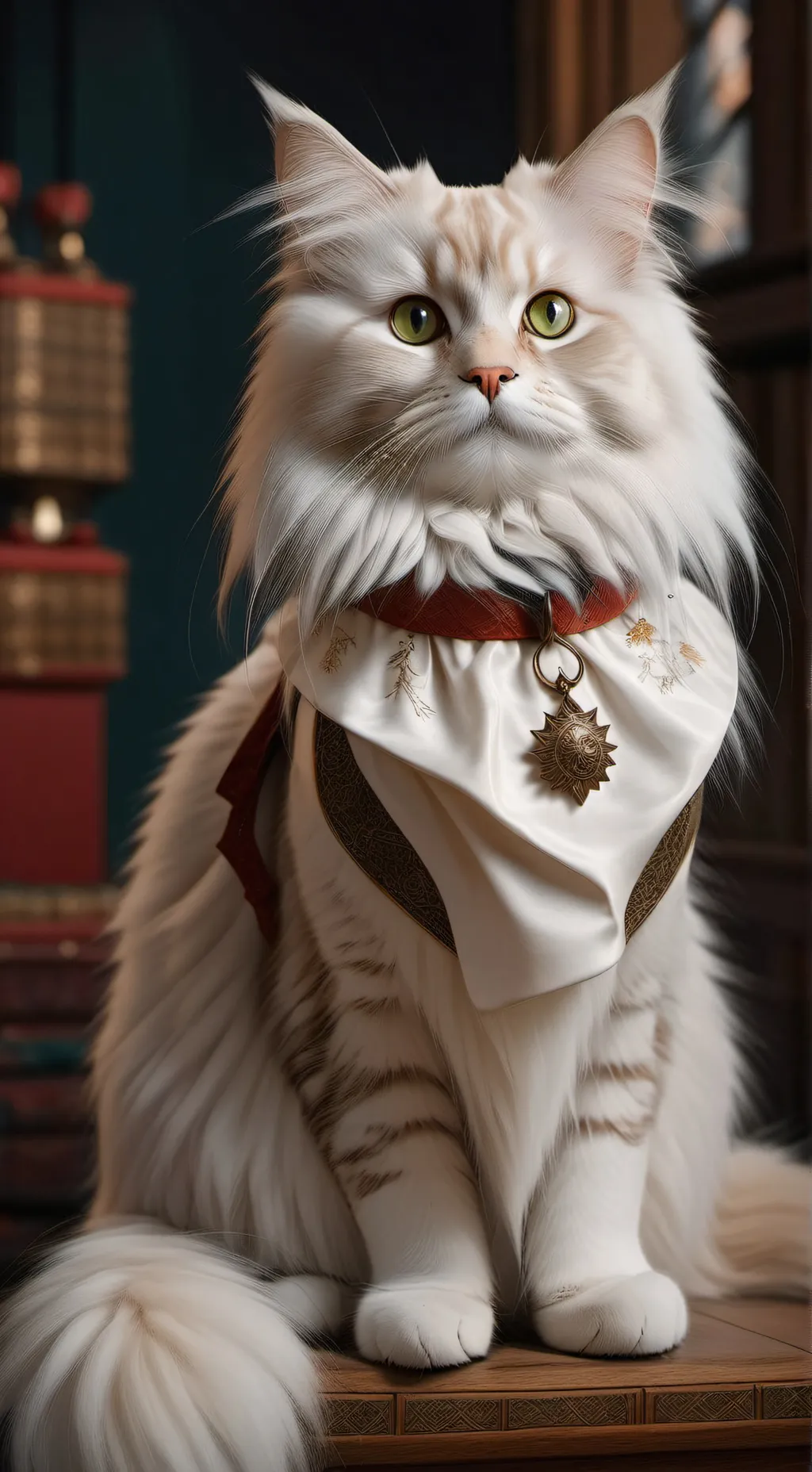 ai character: Rose background