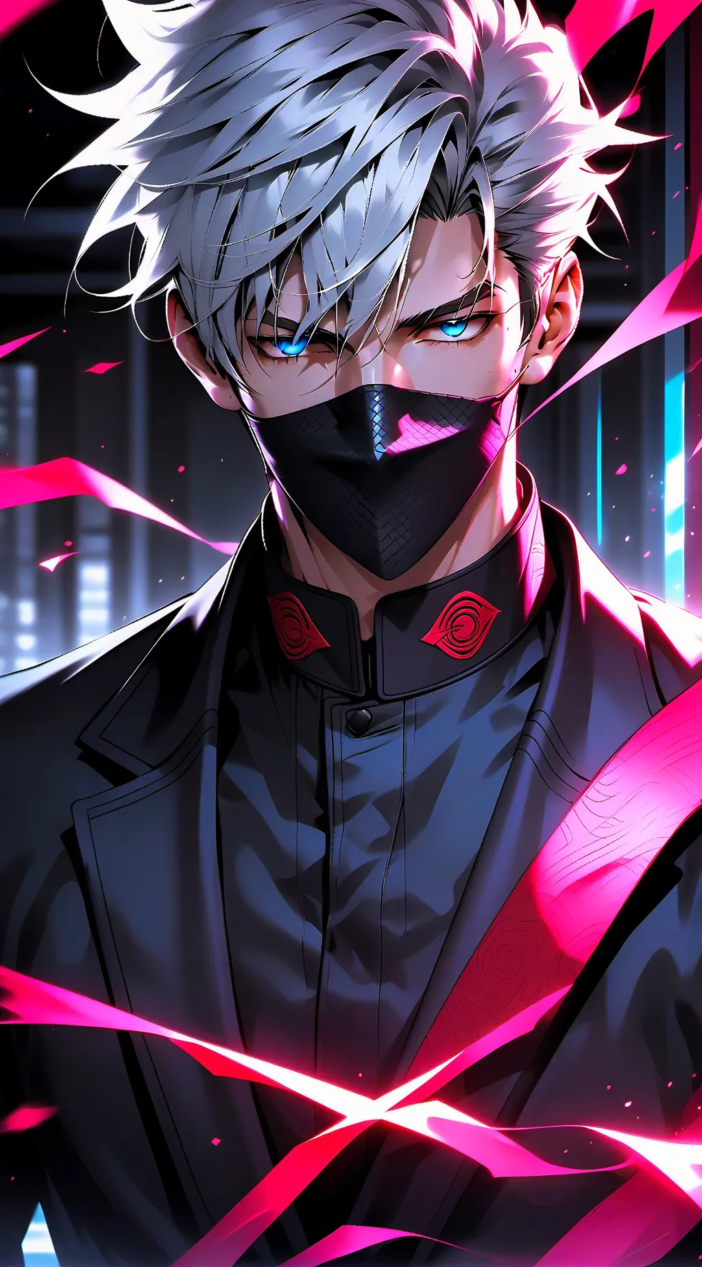 ai character: Gojo Satoru background