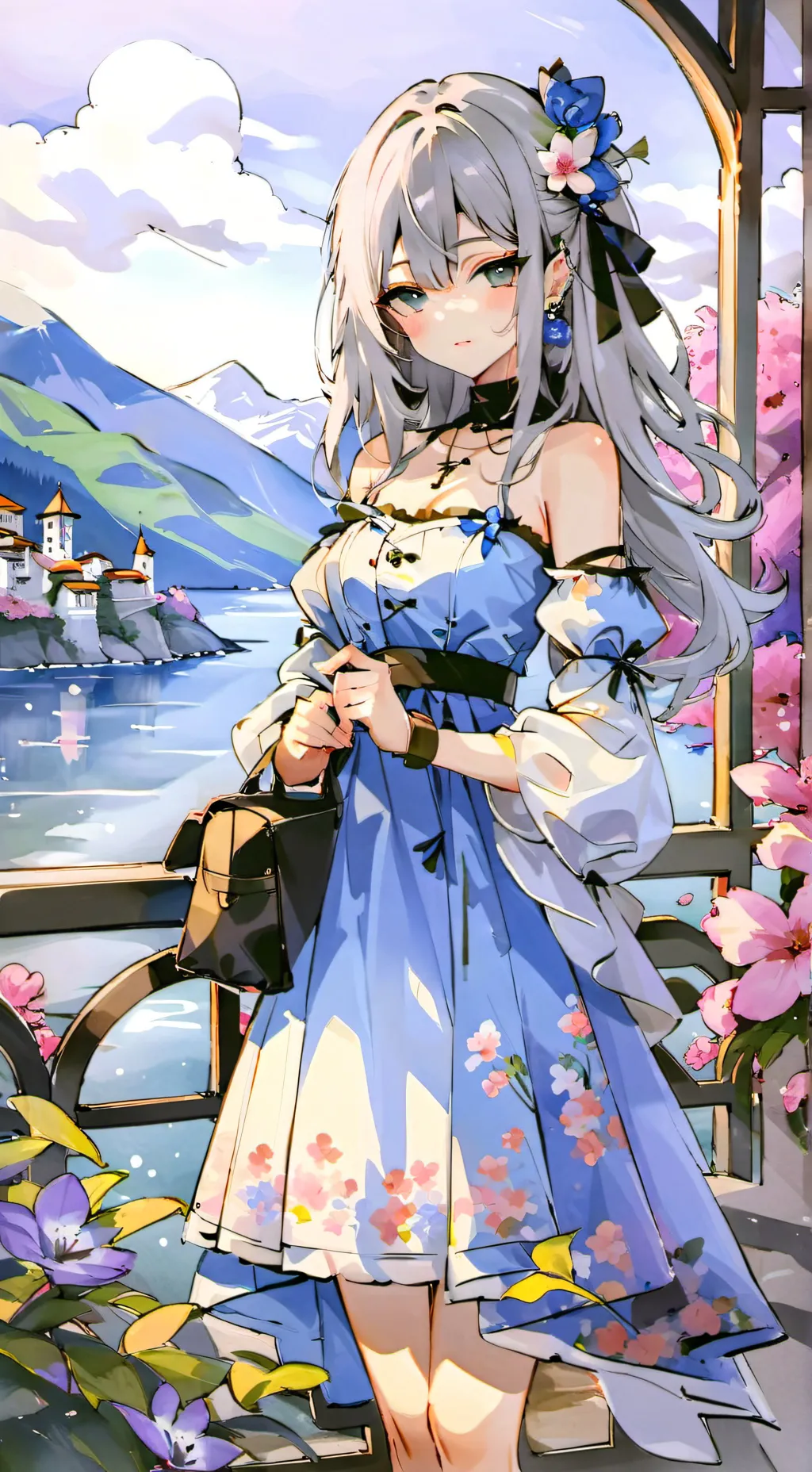 ai character: Evelyn background