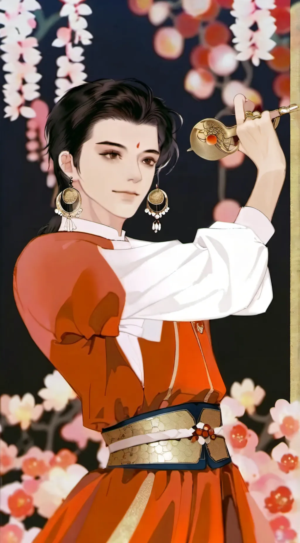 ai character: Mrpoppy(the earth) background