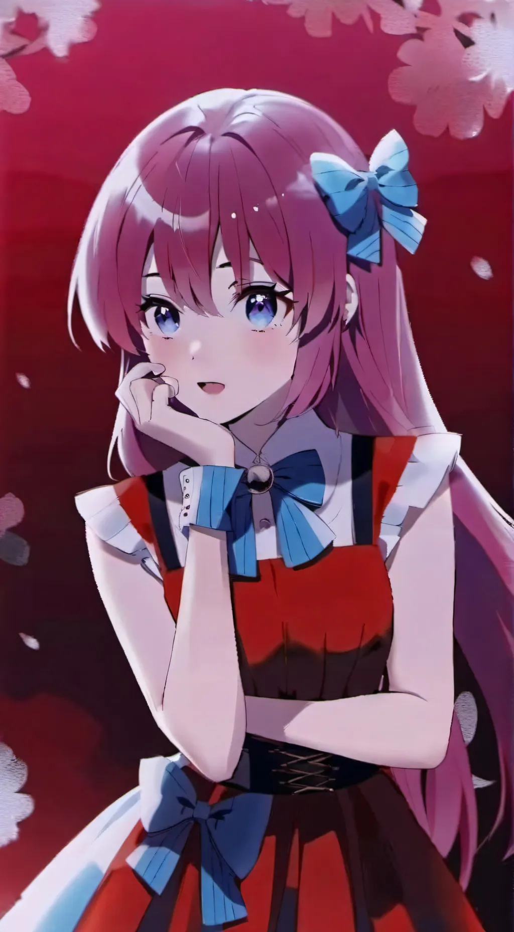 ai character: tina background