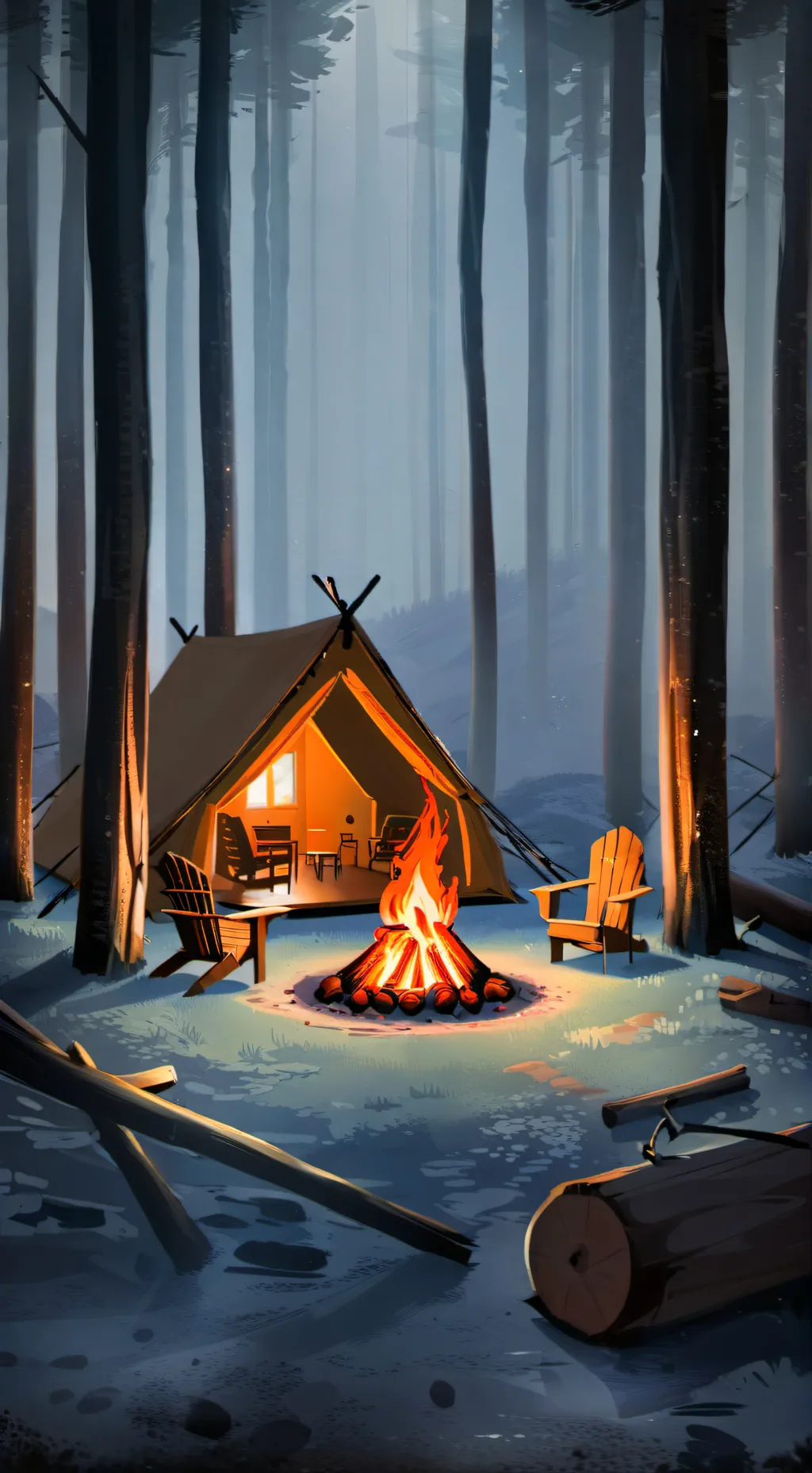 ai character: 2025!  background