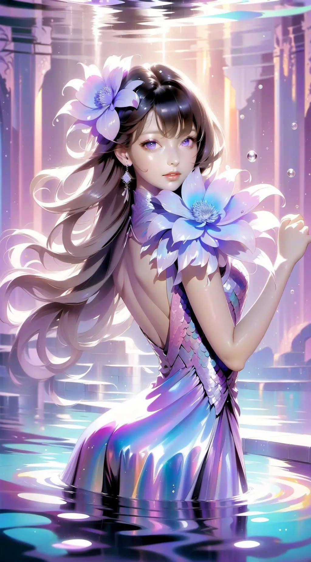 ai character: gotham pool background