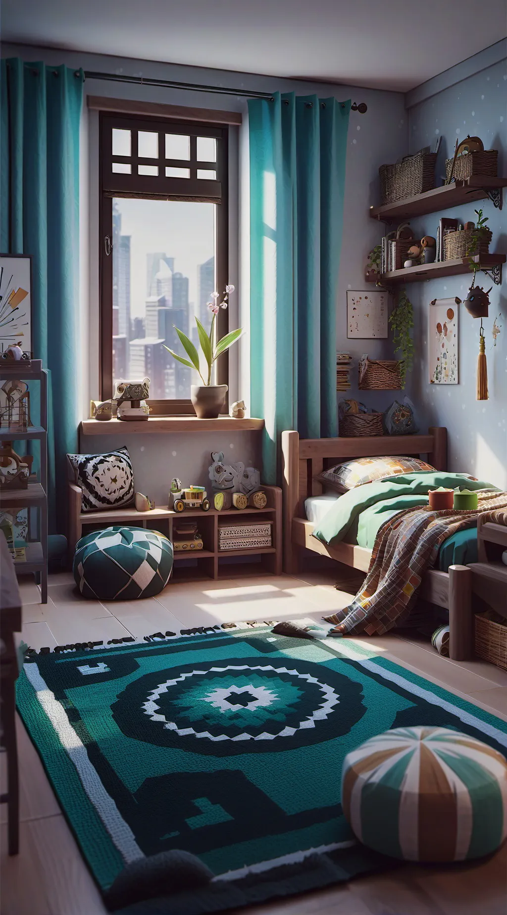 ai character: Sprunki background