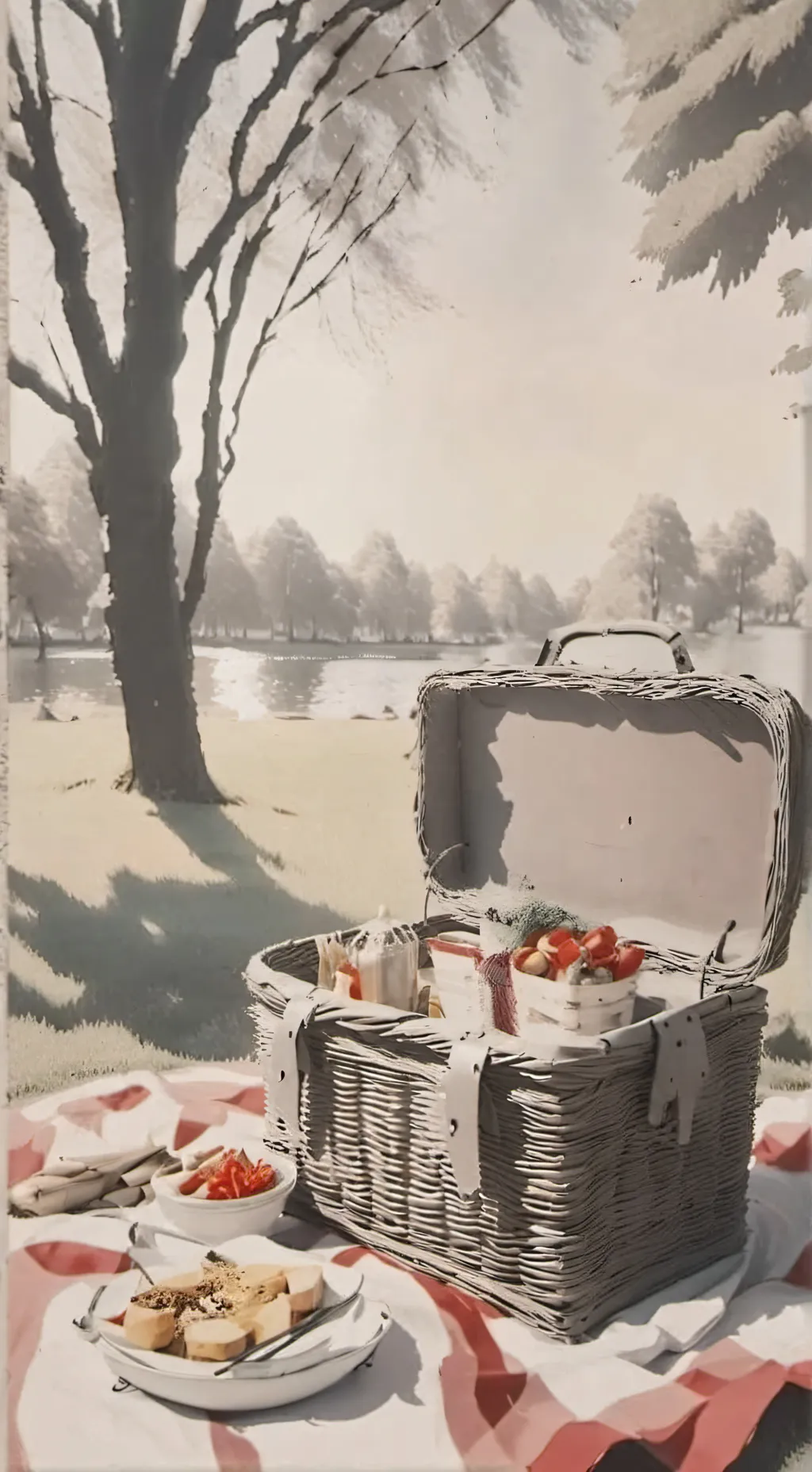 ai character: mm2 picnic♡~ background