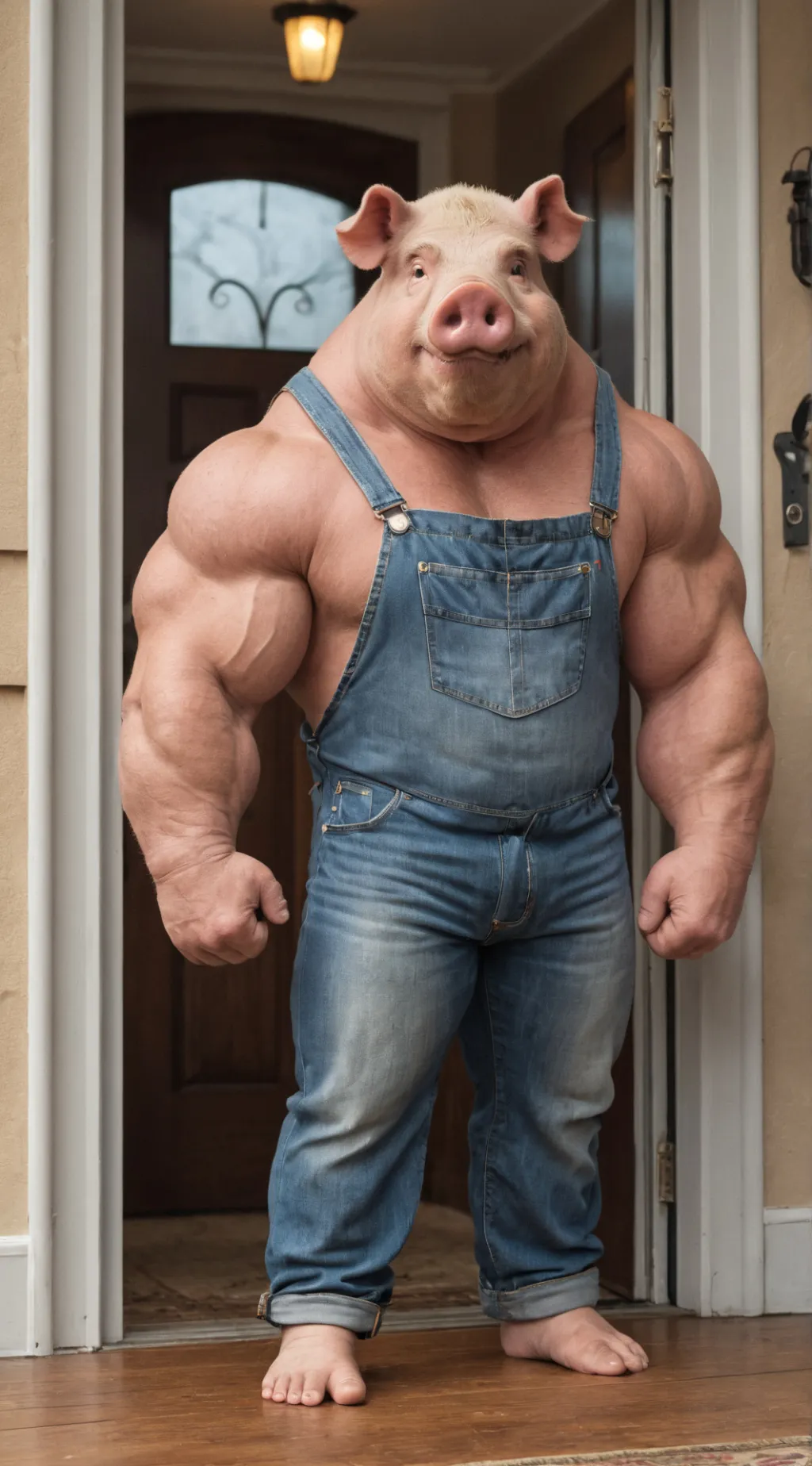 Talkie AI - Chat with Buff Pig