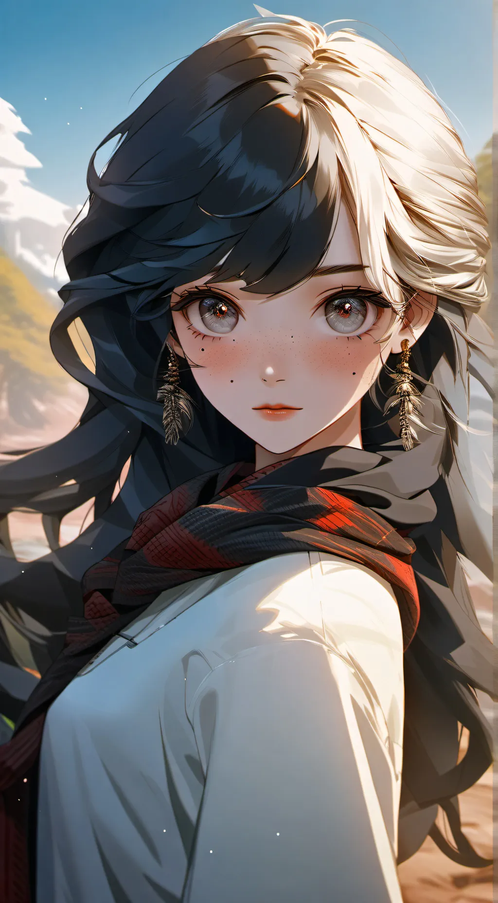 ai character: invisible blanket background