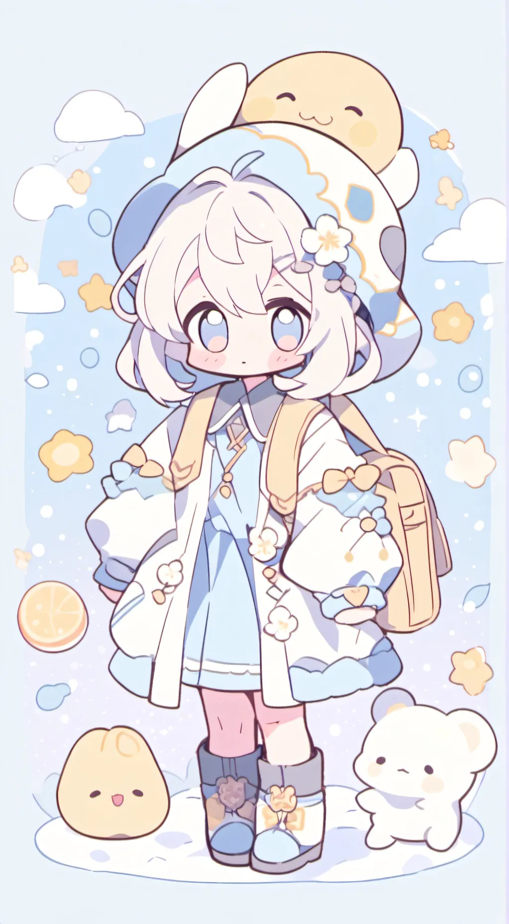 ai character: The way to tell background