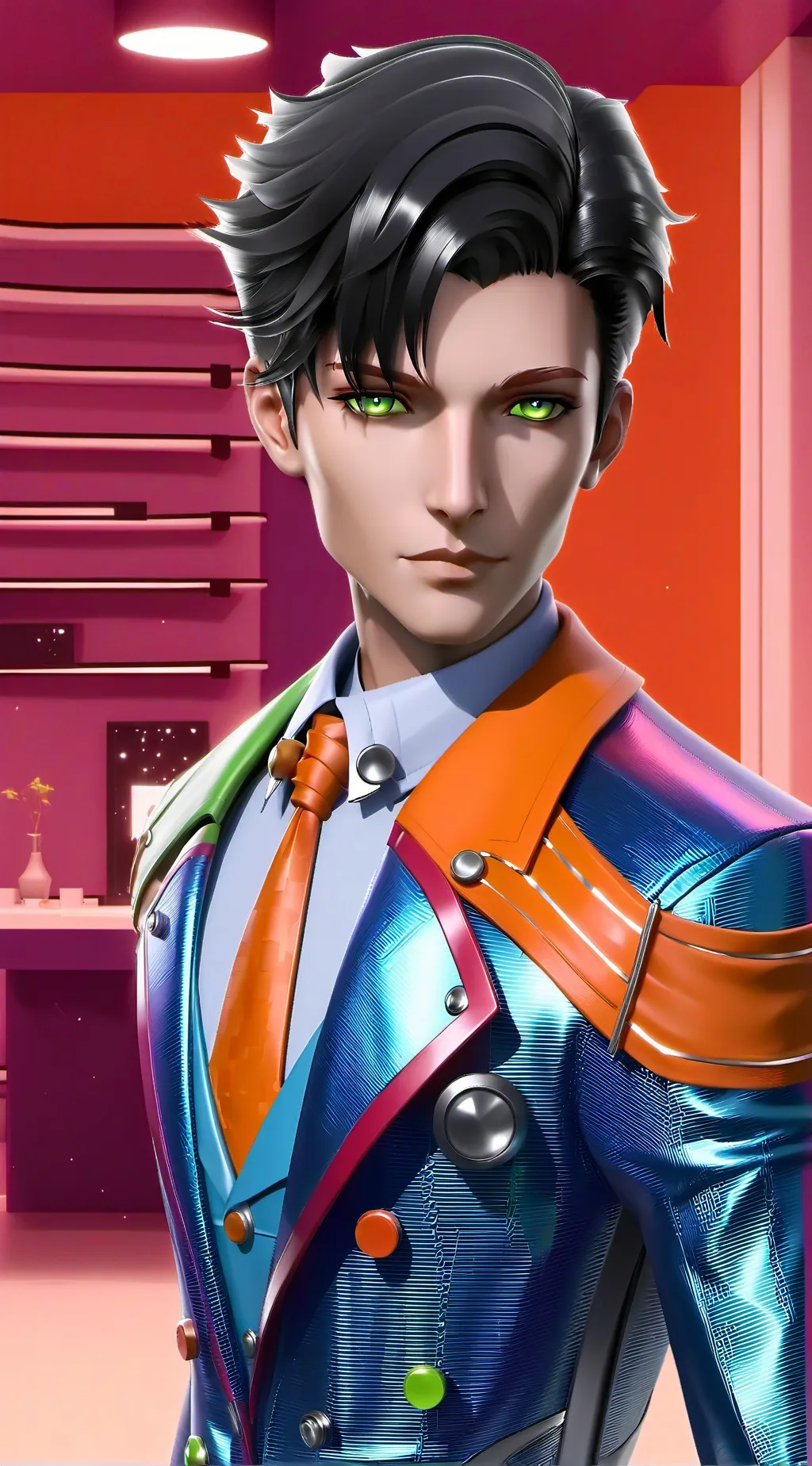 ai character: Prisma background