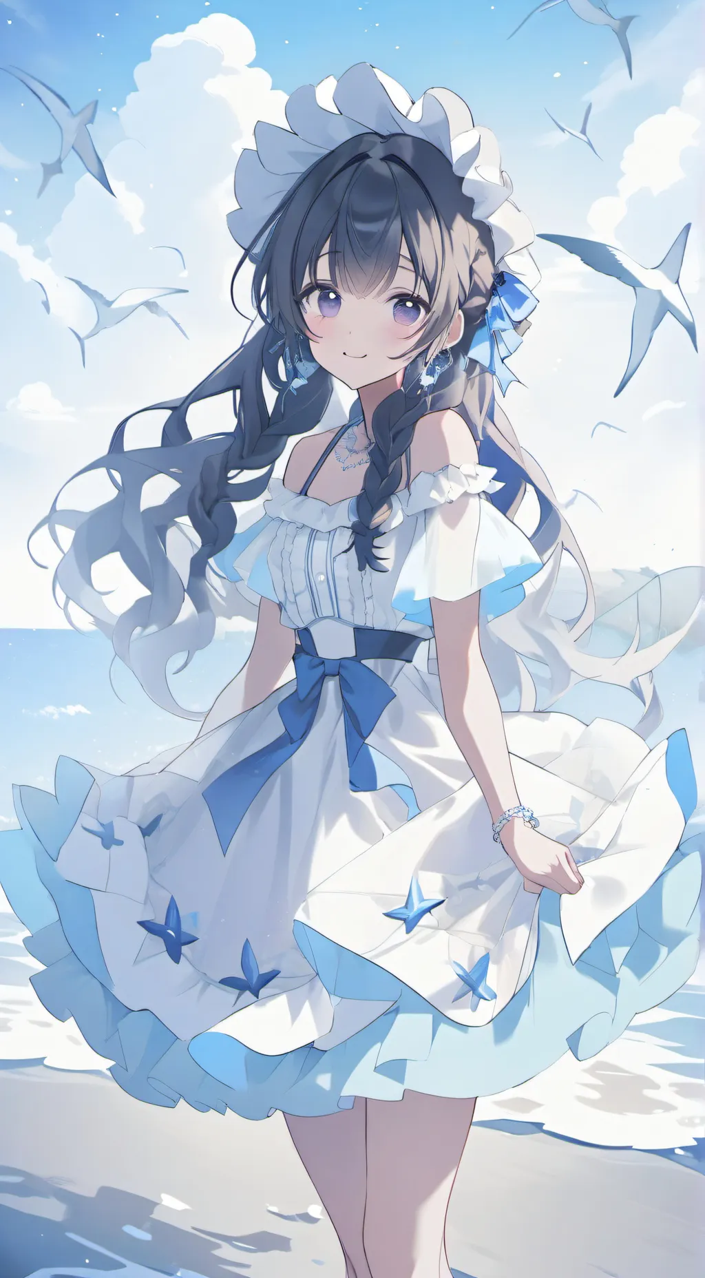 ai character: mha sirena 😀👍 background