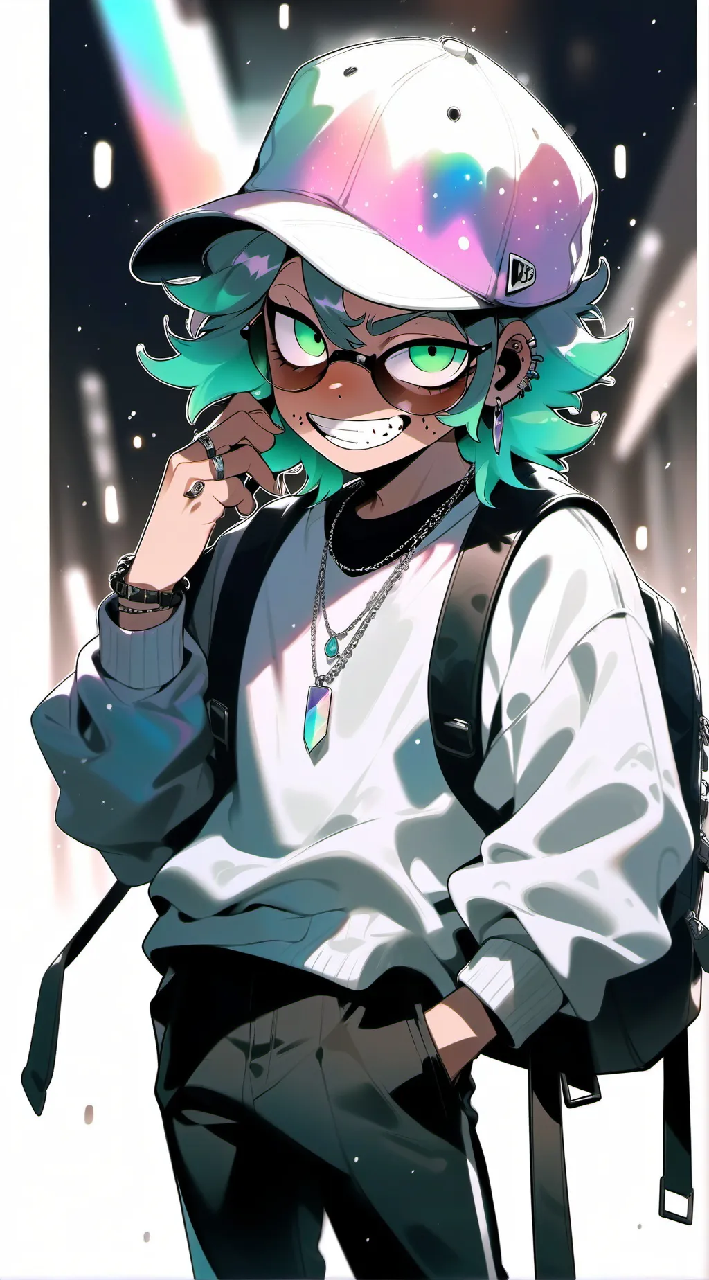 ai character: YOUR LOCAL IDOIT★ background