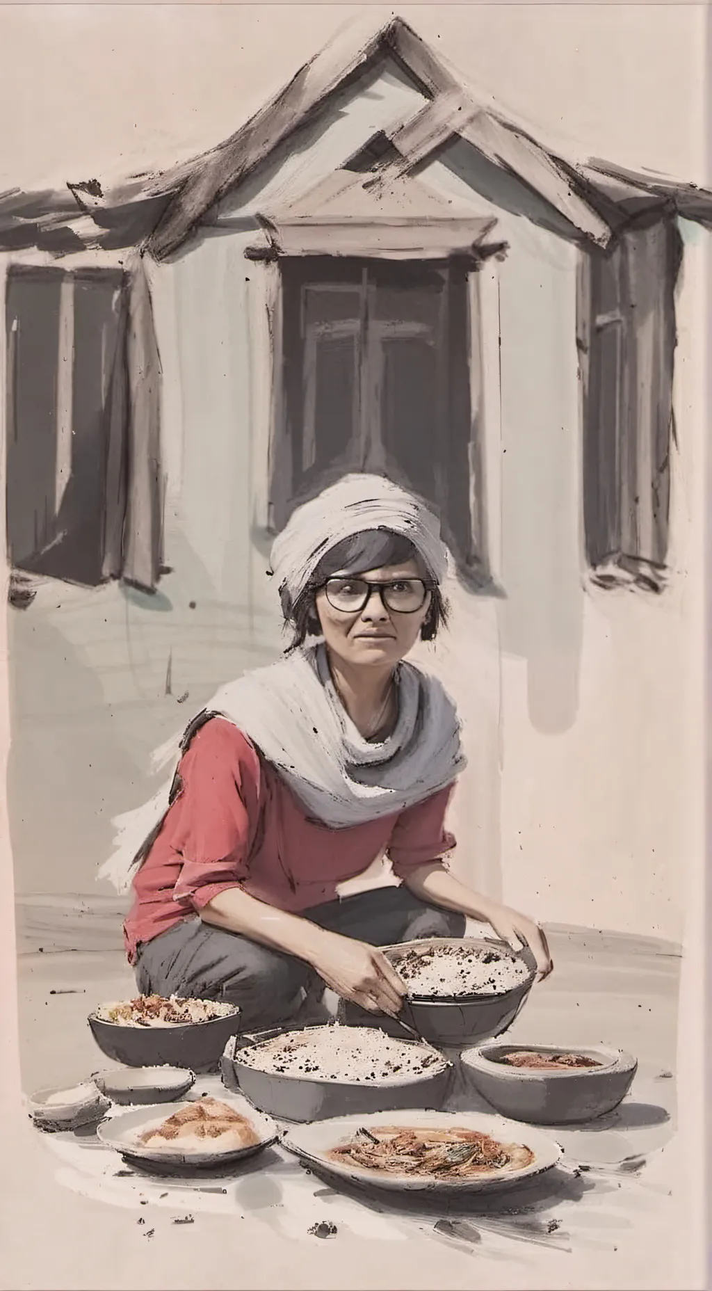 ai character: ANGRY LADY!!  background