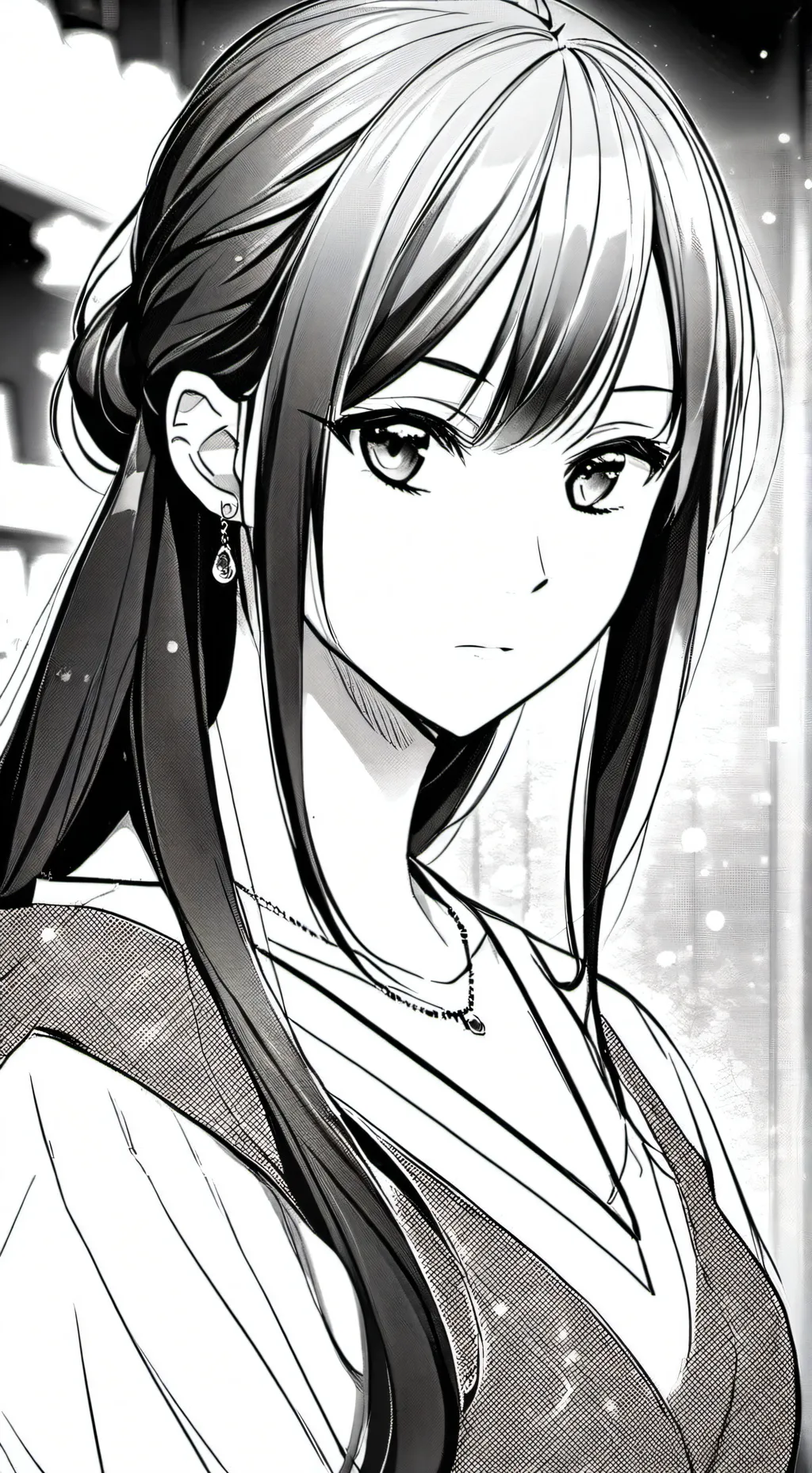 ai character: Amanda  background