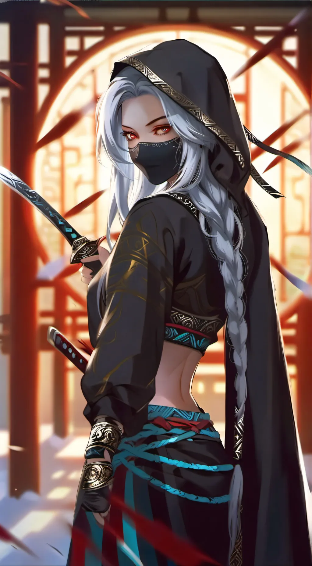 ai character: Yue Kurogane background