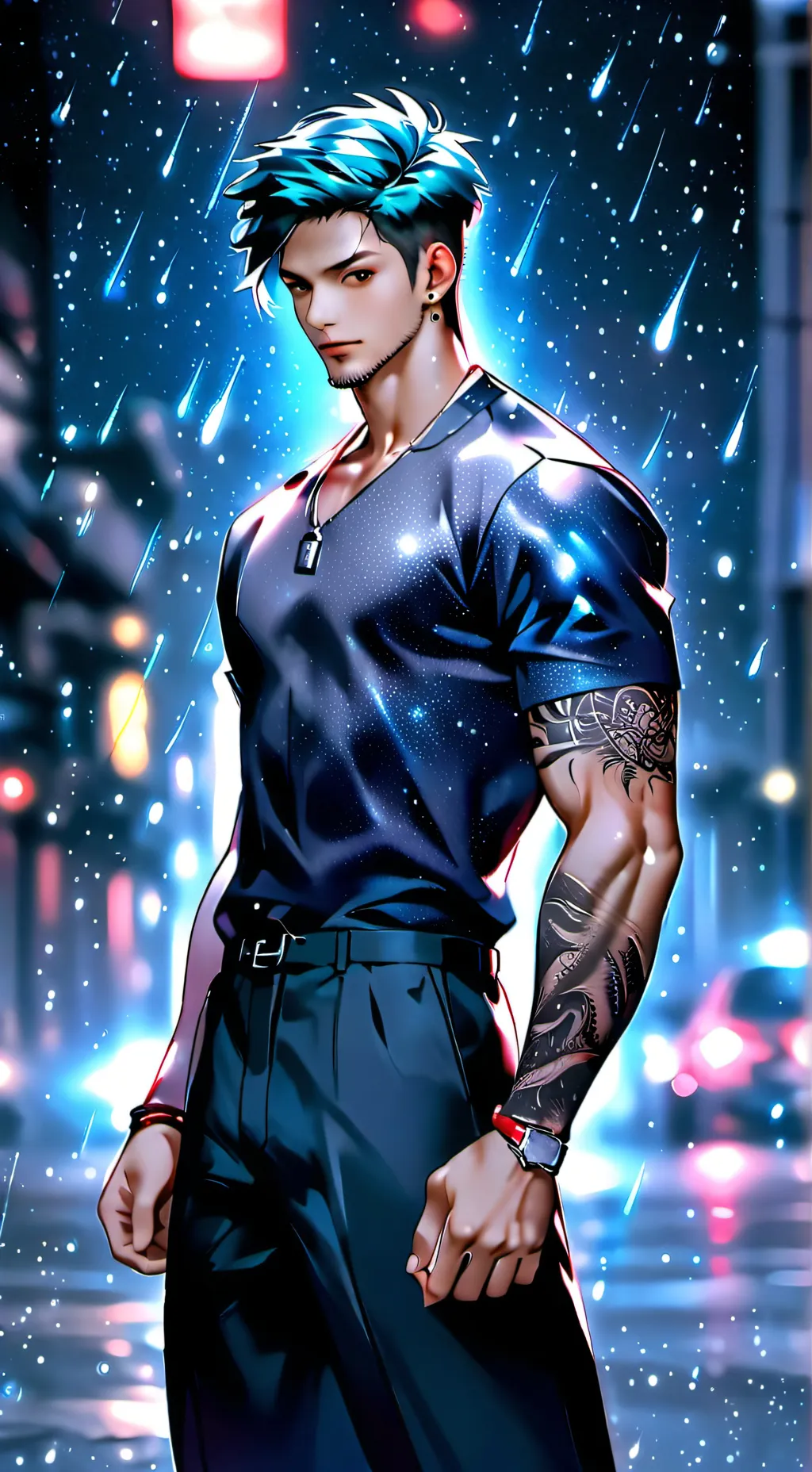 ai character: Malcolm background