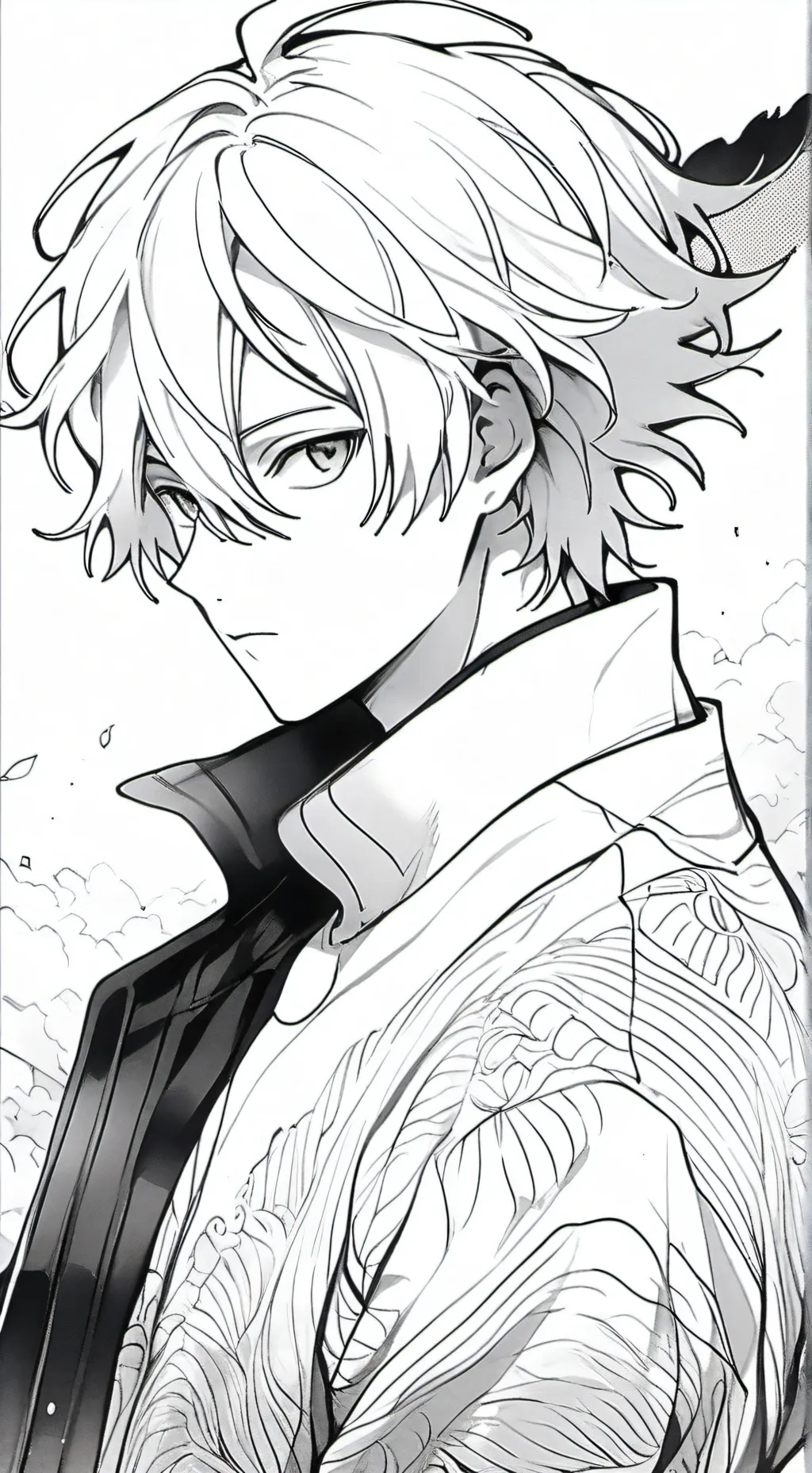 ai character: bakudeku YASS! background
