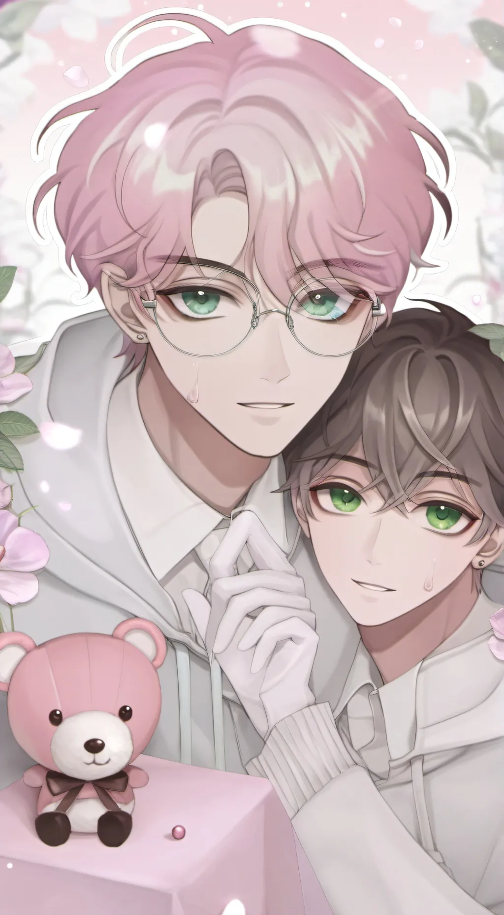 ai character: karter & Mason  background