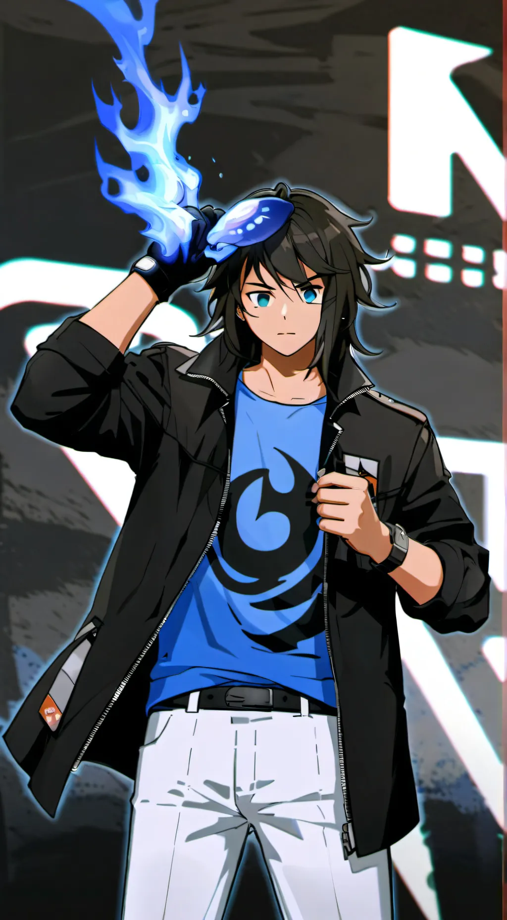 ai character: Merashi Kesshono background