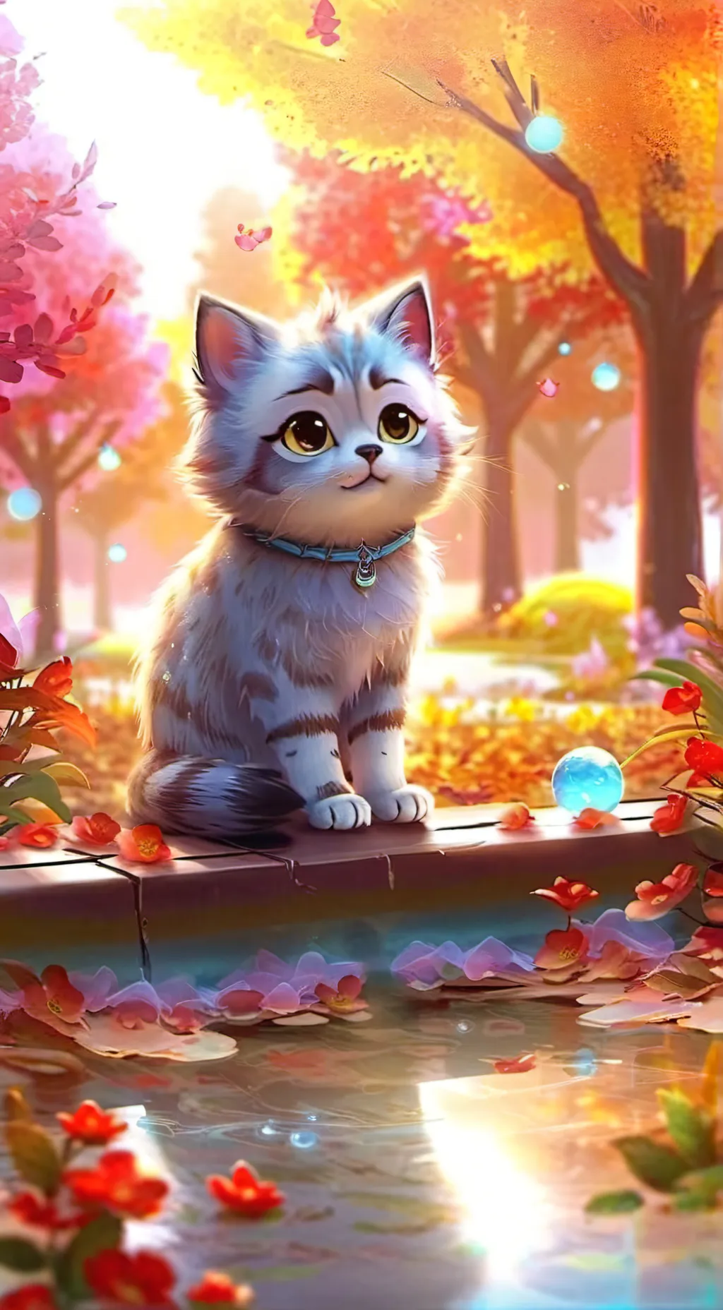 ai character: Mad cat(bad talkie background