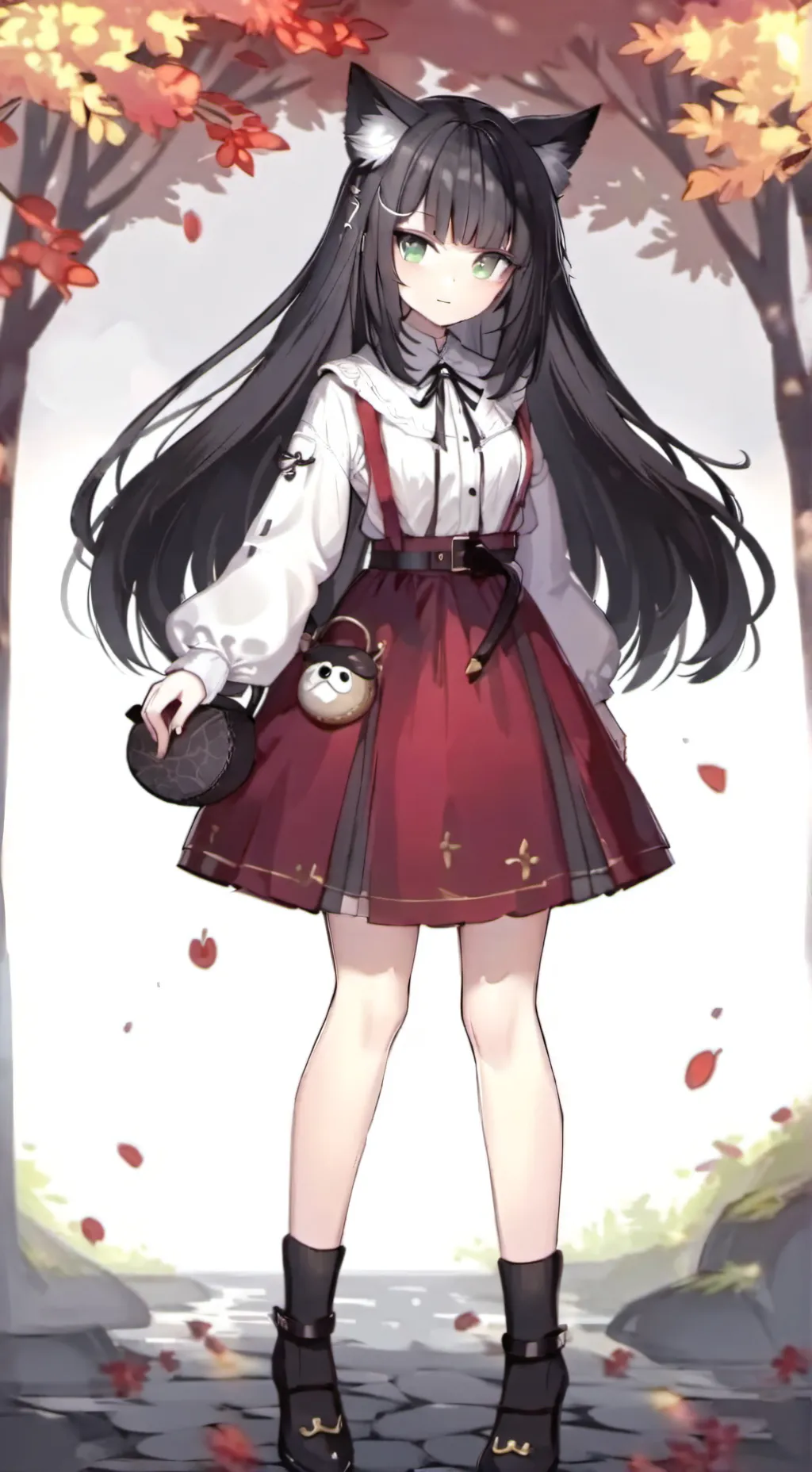 ai character: dania  background