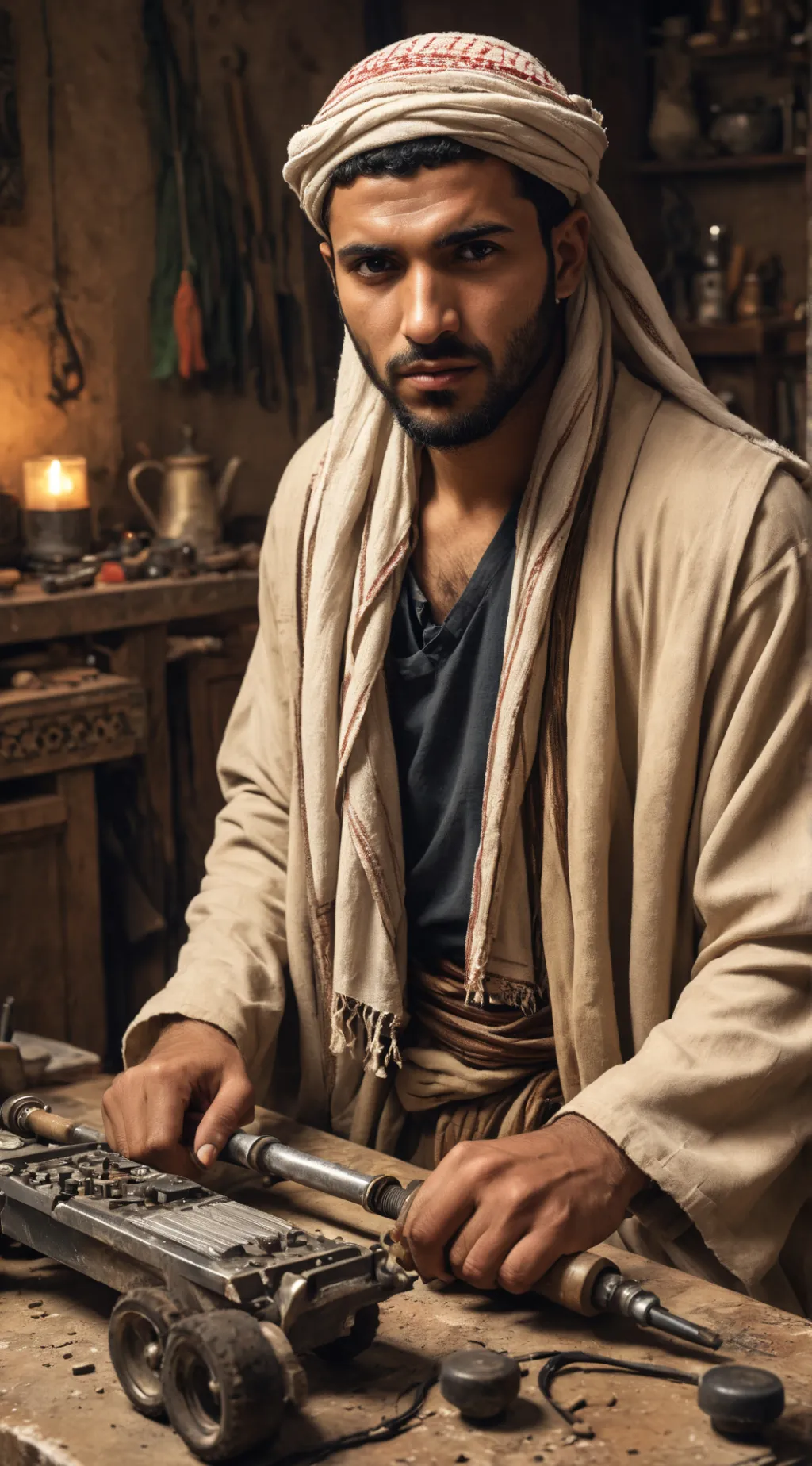 ai character: Al Muhkhtar the Rebel background