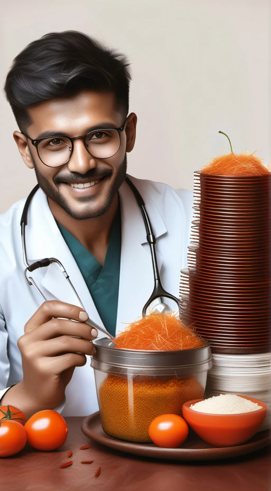 ai character: Dr. Faterner background